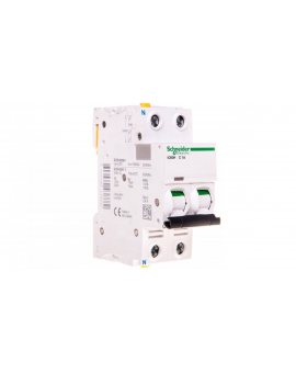 Wyłącznik nadprądowy 1P+N C 1A 10kA AC iC60H-C1-1N A9F07601