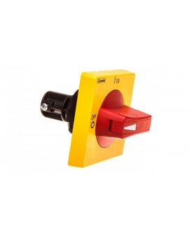 Napęd ręczny do przełączników żółto/czerwony zamknięcie na kłódkę UL508A GAX64