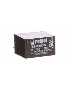 Przekaźnik subminiaturowy-sygnałowy 1P 0, 5A 12V DC PCB RSM957N-0111-85-S012 2614634