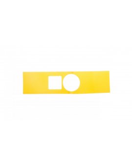 Etykieta żółta do kaset 150x38mm samoprzylepna bez opisu Sirius ACT 3SU1900-0BF31-0AA0