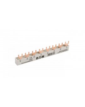 Szyna łączeniowa 4P 63A 10mm2 widełkowa 3P+N (8 mod.) EVG-4PHAS/8MODUL 215644