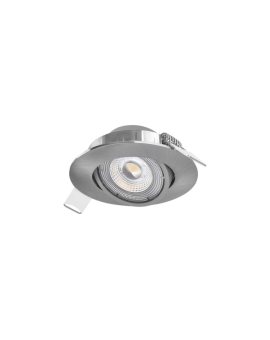Oczko LED Exclusive 5W ciepła biel srebrny ZD3221