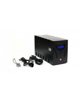 GT POWERbox UPS Line-Interactive 2200VA/1200W 2x IEC C13 + 2x Schucko GTPOWERbox2200S