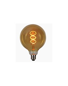 LED line PRIME żarówka LED E27 4W 1800K 210lm 220-240V FILAMENT G125 KULA EDISON RETRO VINTAGE ZŁOTA ŚCIEMNIALNA 5 lat gwar.
