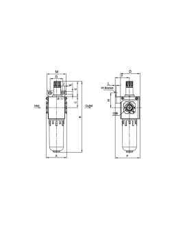 Smarownica sprężonego powietrza G 1/8 GW do 10 bar