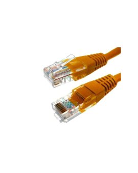 Kabel patchcord UTP5 5,0m pomarańczowy