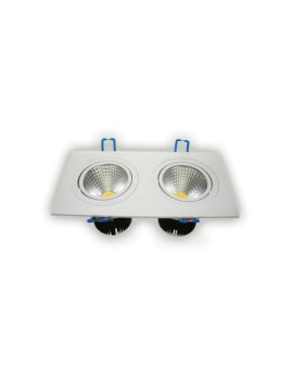 Downlight LED COB Alamo 5Wx2 biały dzienny -