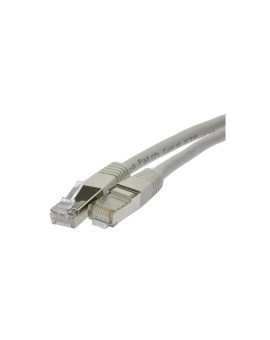 Patchcord FTP kat.6 kabel sieciowy LAN 2x RJ45 linka szary 0,25m