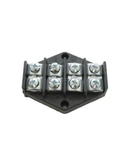 Płytka szyna rozgałęźna odgałęźna łączeniowa złączka 4x4, 0mm2 - 4 tory/ 24601