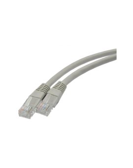 Patchcord UTP kat.6 kabel sieciowy LAN 2x RJ45 linka szary 0,5m