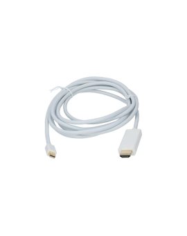 Kabel mini Displayport 1.2 / HDMI 4K@30 (wtyk / wtyk) biały 3m