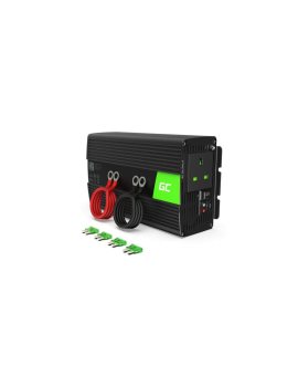 Przetwornica napięcia Inwerter Green Cell 24V na 230V 1000W/2000W Modyfikowana sinusoida UK PLUG