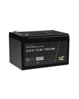 Akumulator LiFePO4 Green Cell 12V 12.8V 12Ah do systemów fotowoltaicznych, kampe