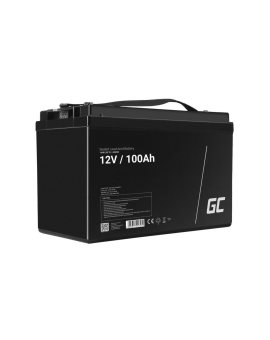 Green Cell AGM VRLA 12V 100Ah bezobsługowy akumulator do kamper, systemów fotowo