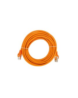 Patchcord S/FTP kat.7 PiMF kabel sieciowy LAN 2x RJ45 linka PoE pomarańczowy 7, 5m