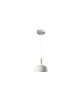 Lampa dekoracyjna wisząca aluminiowa biała regulowany kąt 1,2m E14 max 60W IP20 