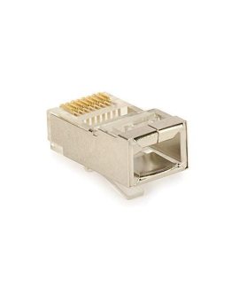 Wtyk modularny RJ-45 8p8c kat.6 ekranowany /opak = 100szt/