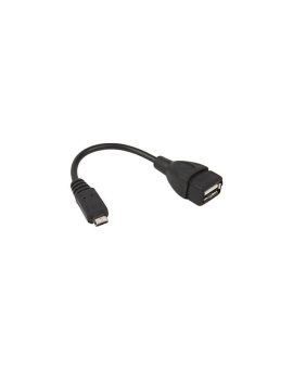 Redukcja wt.micro USB/gn.USB OTG na kablu