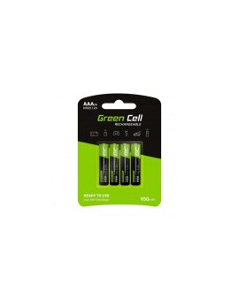 Akumulatorki AAA HR03 950mAh, 4 szt. (GR03) GREEN CELL