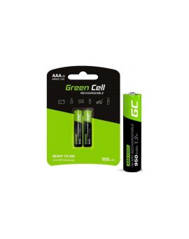 Akumulatorki AAA HR03 950mAh, 2 szt. (GR07) GREEN CELL