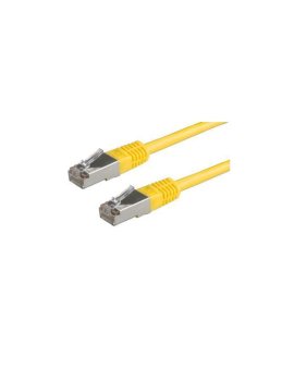 Kabel patchcord FTP kat.6 2m żółty HQ