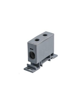Listwa zaciskowa Al/Cu (max. 50mm2) na szynę TH35 1-torowa szara Pawbol