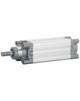 Siłownik pneumatyczny, dwustronnego działania Ø 32mm, skok 125mm, Amortyzacja, RS PRO