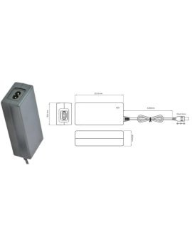 Biurkowy zasilacz impulsowy12V/3A/36W z wtykiem DC - 5.5x2.5mm