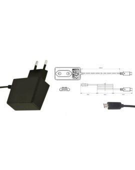 Wtyczkowy zasilacz impulsowy 5V/2A/10W z wtykiem DC - micro USB