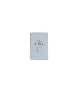 Przycisk wyjścia, otwacia drzwi, natynkowy, dotykowy, podświetlenie LED, NO/NC/COM, biały 86x56 Fox C3