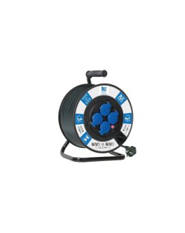 Przedłużacz na bębnie PB H05RR F 3x1,5 - 30m, 4xGZ16A (250V) IP 44, B.1116-300G-30