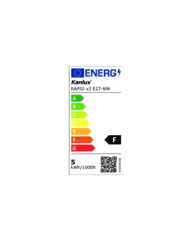 Żarówka LED E27 RAPID v2 E27-NW 500lm 4000K barwa neutralna 22944