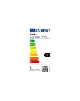 Żarówka LED E27 XLED ST64C 7W-NW 806lm 4000K barwa ciepła 33513