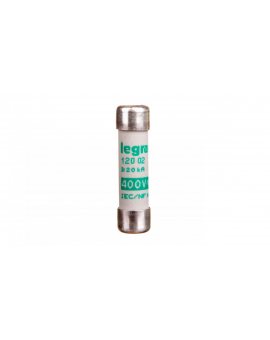 Wkładka bezpiecznikowa cylindryczna 8x32mm 2A aM 400V 012002