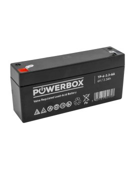 POWERBOX Akumulator VRLA AGM 6V 3,3Ah