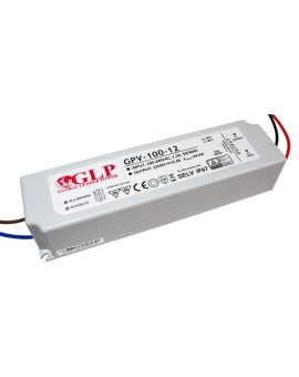 Zasilacz do Led GPV 12V/8.3A, CV, non-PFC, IP67 plastic case