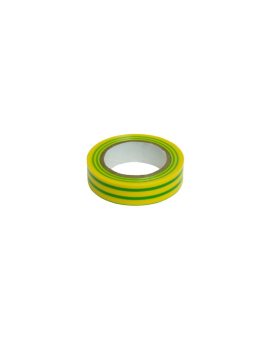 Taśma izolacyjna żółto- zielona PVC 15mm 10m TI-15/10/ŻÓŁTO-ZIELONY W-05126