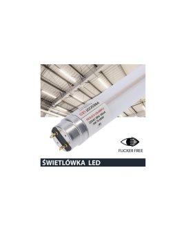 Świetlówka led T8 G13 120cm 18W 4000K 1800lm PC Prescot Flicker free