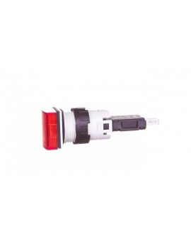 Przycisk sterowniczy 16mm kwadratowy LED czerwony z podświetleniem XB6CV4BB