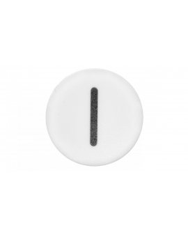 Wkładka przycisku 22mm płaska biała z symbolem START IM22-XD-W-X1 218167