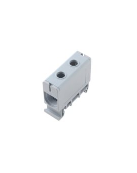 Listwa zaciskowa w korpusie, 1x50mm2, szara, Al/Cu E.4117