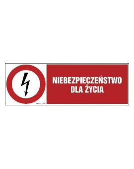 ZNAK - HC012 Nie wchodzić do laboratorium 70 x 105 cm PN - Płyta 1mm