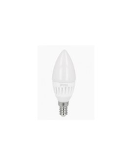 LED line PRIME żarówka LED E14 9W 6500K zimna 1170lm 130lm/w CERAMICZNA C37 DIM ŚWIECZKA ŚCIEMNIALNA 5 lat gwar.