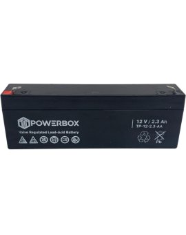 POWERBOX Akumulator VRLA AGM 12V 2,3Ah