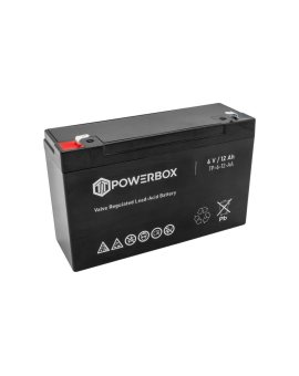 POWERBOX Akumulator VRLA AGM 6V 12Ah