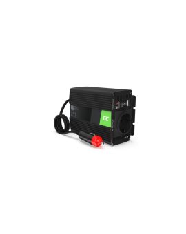 PRZETWORNICA NAPIĘCIA INWERTER Green Cell 24V -igt/br 230V 150W/300W CZYSTA SINUSOIDA INV30