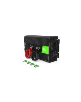 PRZETWORNICA NAPIĘCIA INWERTER Green Cell 24V -igt/br 230V 150W/300W MODYFIKOWANA SINUSOIDA INV28