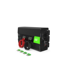 PRZETWORNICA NAPIĘCIA INWERTER Green Cell 12V -igt/br 230V 1000W/2000W CZYSTA SINUSOIDA INV09