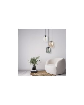 Lampa wisząca GIZUR 3L czarny E27 3x15W IP20 SL.1301 SOLLUX