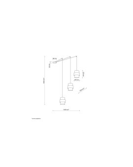 Lampa biurkowa GIZUR czarny E27 1x15W IP20 SL.1302 SOLLUX